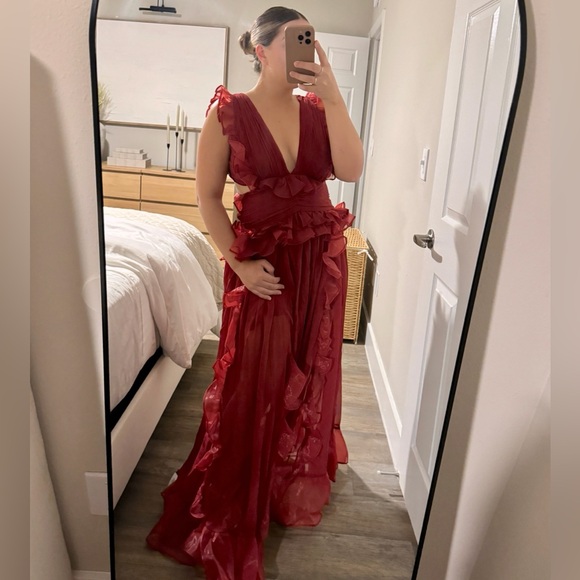 NEW/W Tag ASOS LUX Gown - Picture 3 of 4